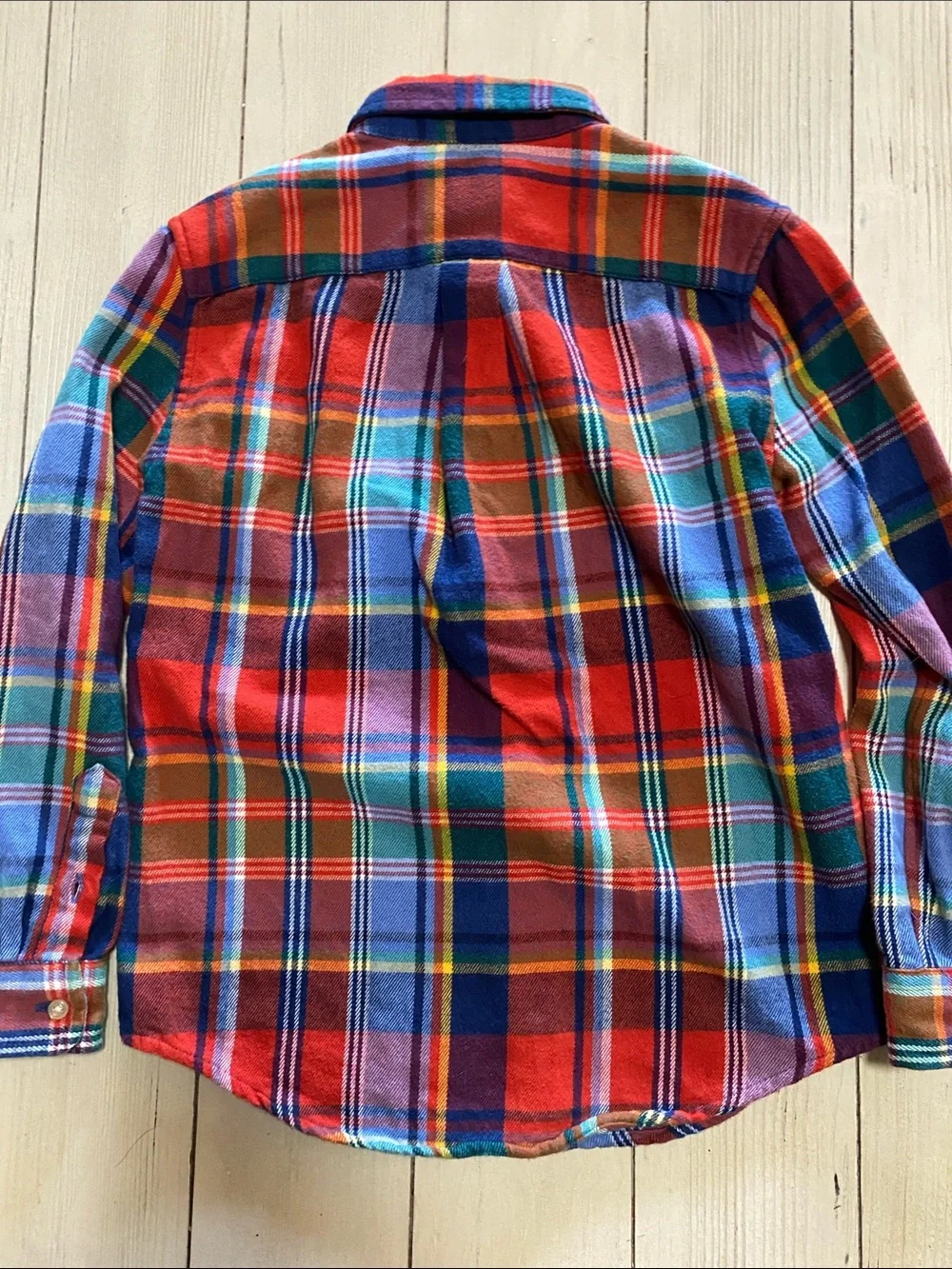 Ralph Lauren Plaid Button-Down Shirt- Fall/Thanksgiving